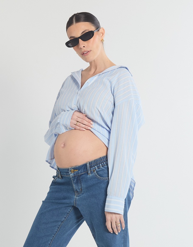 Soon Maternity - Jenni Oversized Shirt