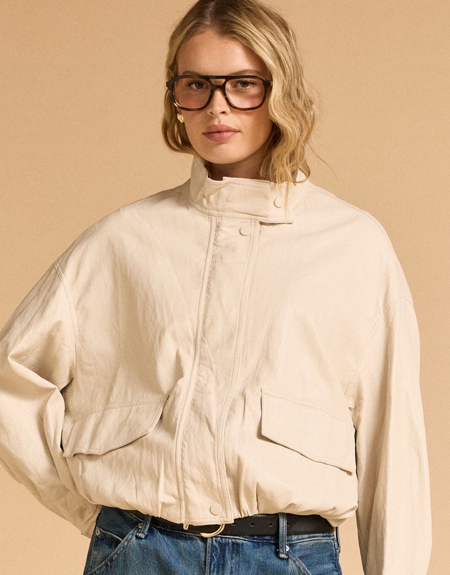 MVN - Soft Faux Leather Jacket