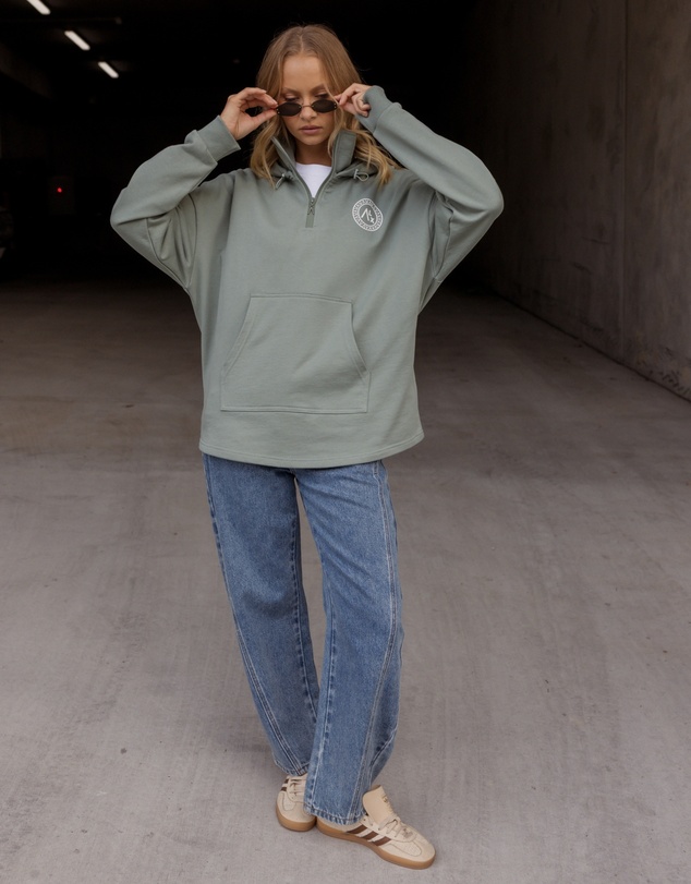 ALEXANDRA - Cove Jumper Sage