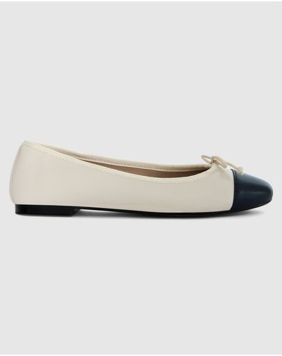 NAVY GLOVE/IVORY