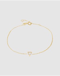 Luna Rae - Solid Gold - Earth Element Diamond Bracelet