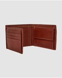 Fossil - Lufkin Brown Wallet