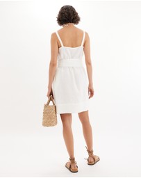 Amelius - Ananda Belted Ramie Dress