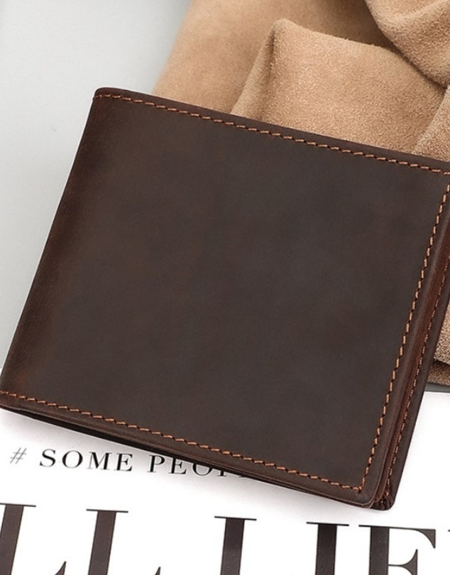 KAJA Clothing - Dark Oak Leather Wallet