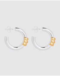 Najo - Pont D’Or Two-Tone Earrings