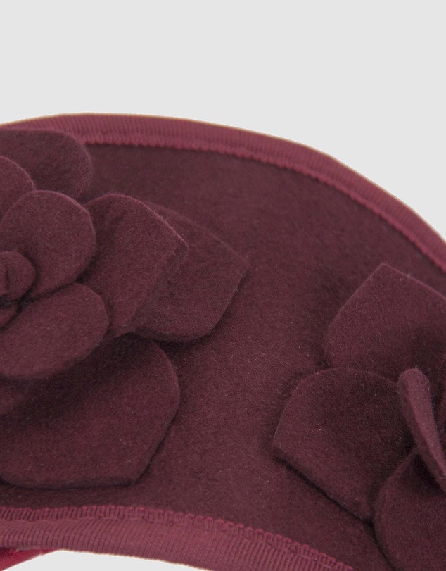 Max Alexander - Felt Burgundy Crown Racing Fascinator