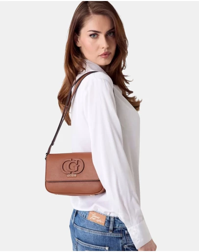 GUESS - Isola Convertible Crossbody Flap Bag