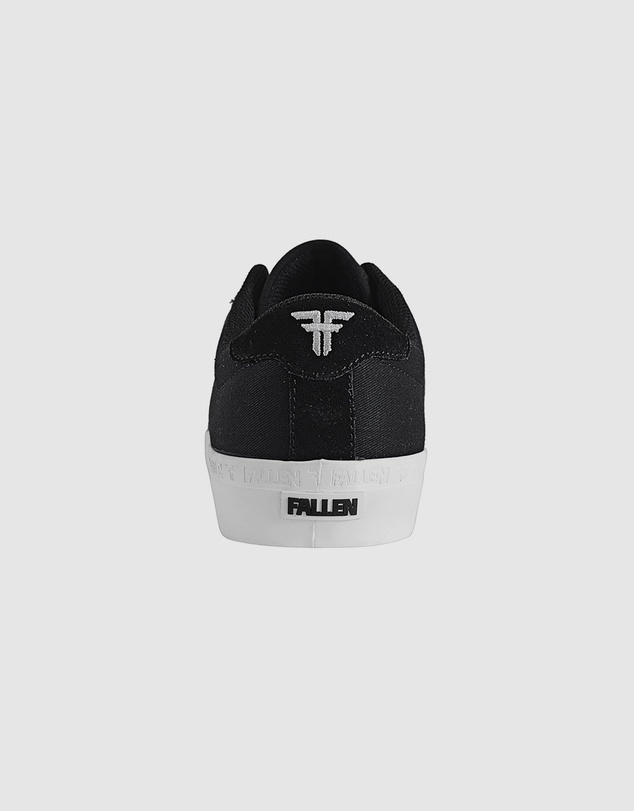 Fallen Footwear - Fallen Footwear Men Bomber Vulcanised Sole Shoes Black/White