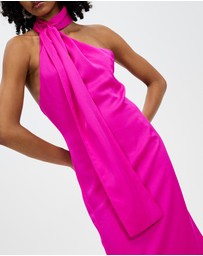Honey and Beau - Euphoric Halter Midi Dress