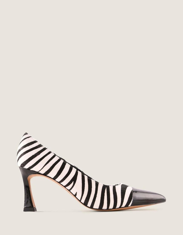 Shelly Shen - Aster High Heel Pumps Black/Zebra
