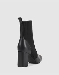 Verali - Mayah Knit Ankle Boots