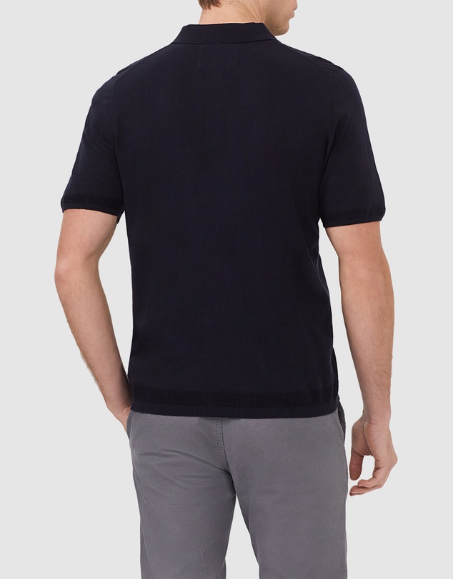 Van Heusen - Cotton Silk Knitted Polo