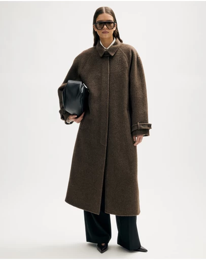 Minima Esenciales - Rafe Double Faced Wool Coat