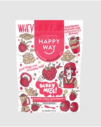 Happy Way - White Chocolate Raspberry Whey Protein Powder