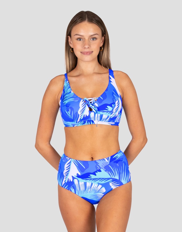 Baku Swimwear - Kokomo F/G Cup Lace Up Bikini Bra Top