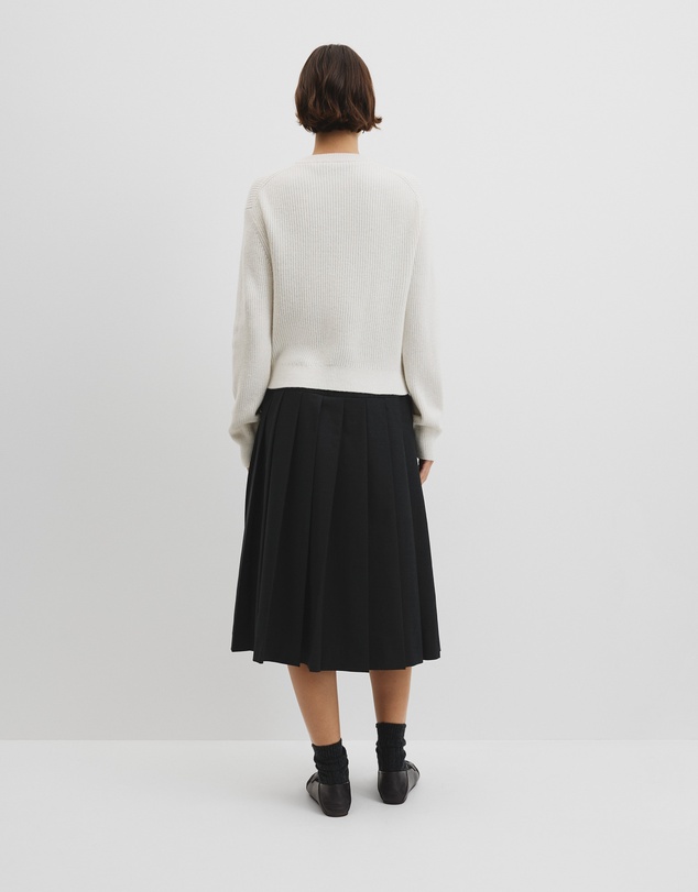 Country Road - Australian Cotton Wool Blend Zip Through Knit Cardigan