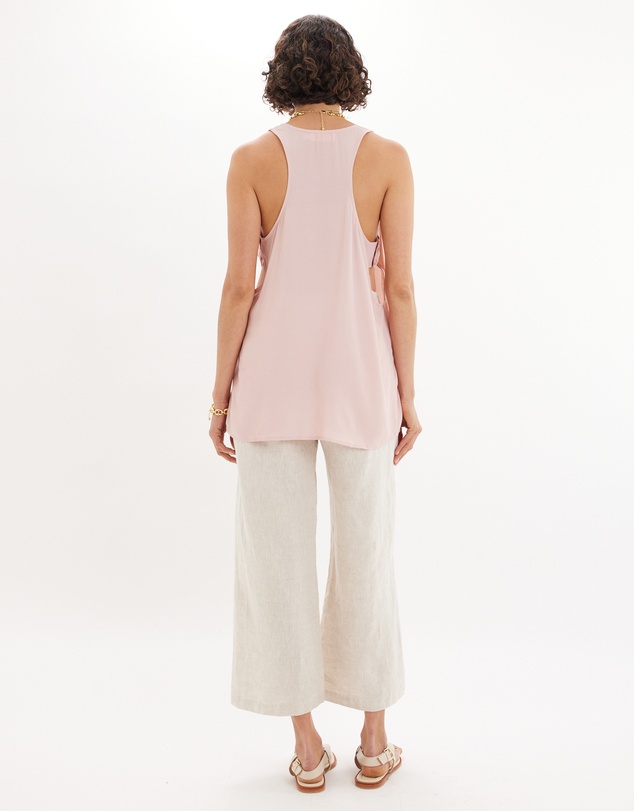Amelius - Sabine Side Button Top