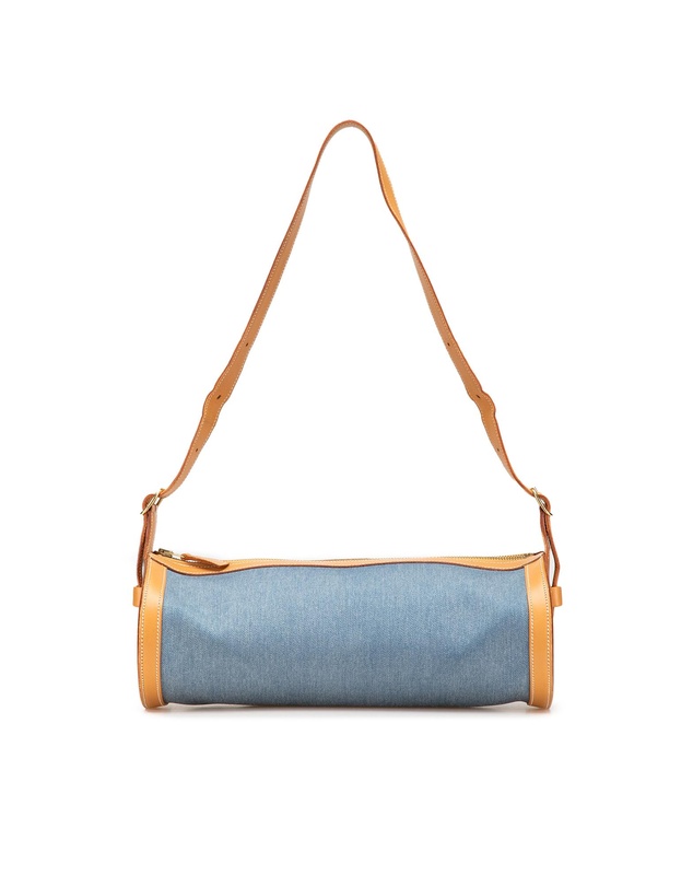 Pre-Loved by Azura Reborn - Pre-Loved Denim and Calfskin Sac Doremi 33