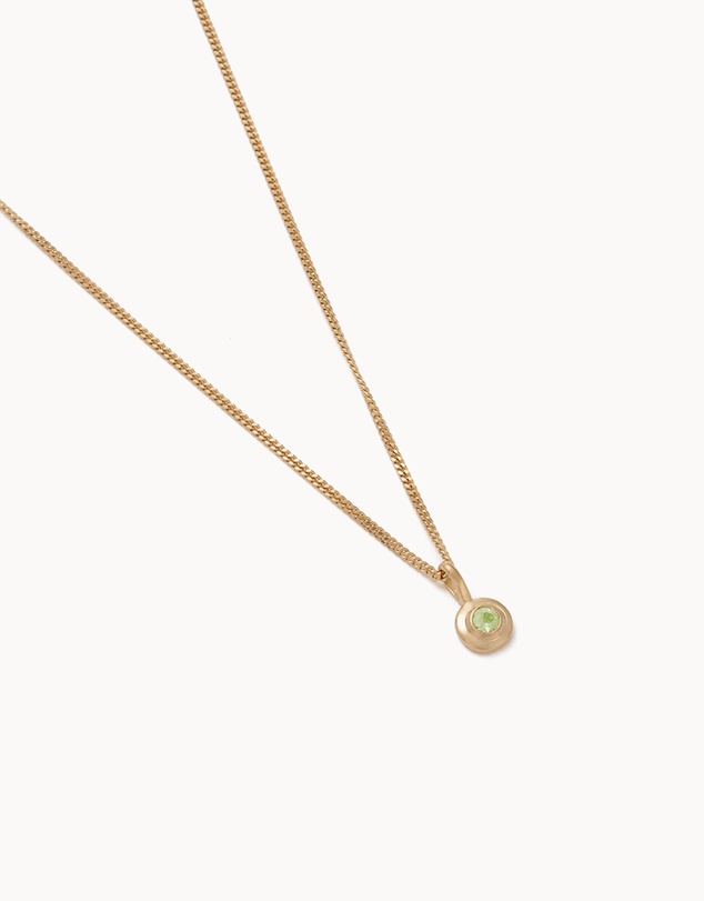 Kirstin Ash - Birthstone Necklace August Peridot