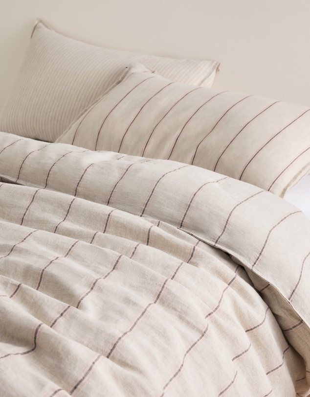 Country Road - Skye Linen Queen Quilt Cover