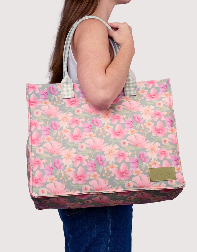 The Somewhere Co - Sage Wildflowers Ultimate Tote Bag