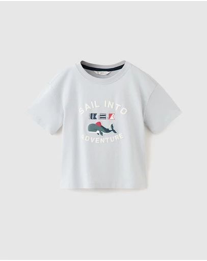 M.N.G - Fwhale T-Shirt - Babies-Kids