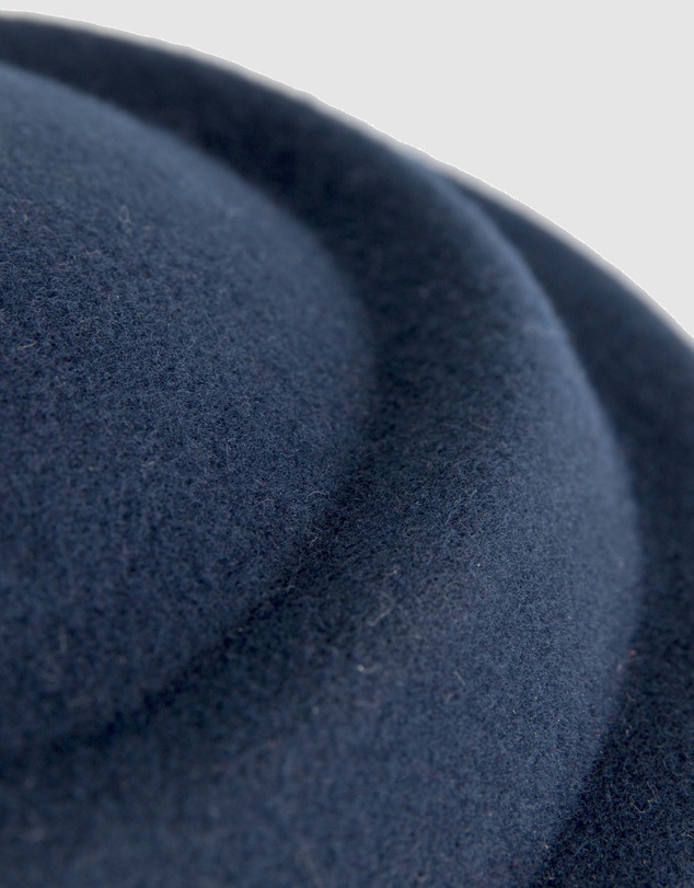 Max Alexander - Felt Black Pillbox Hat