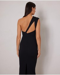 Elle Zeitoune - Harley One Shoulder Midi Dress