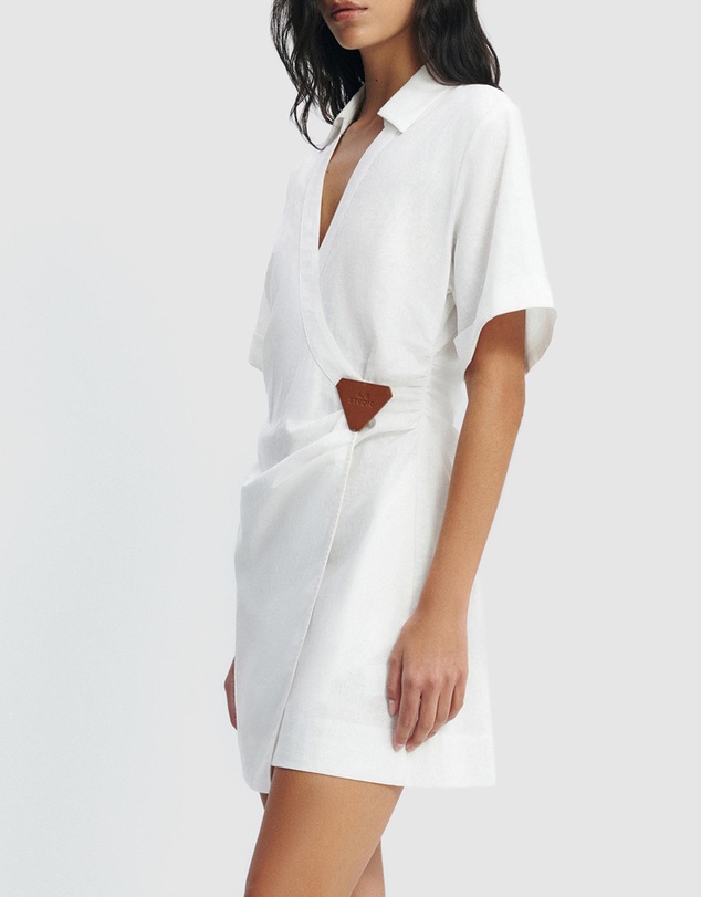 Aje Studio - Corine Wrap Mini Dress - ICONIC EXCLUSIVE