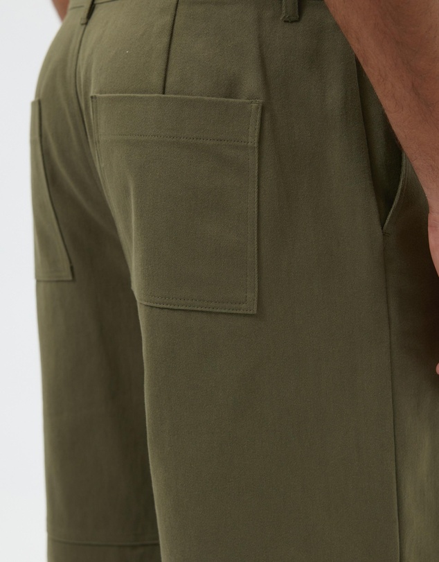 AERE - Relaxed Cotton Canvas Pants