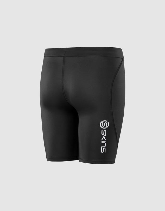SKINS - Youth Compression Half Tight - Black
