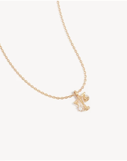 By Charlotte - You Are Magic Zodiac Necklace Libra