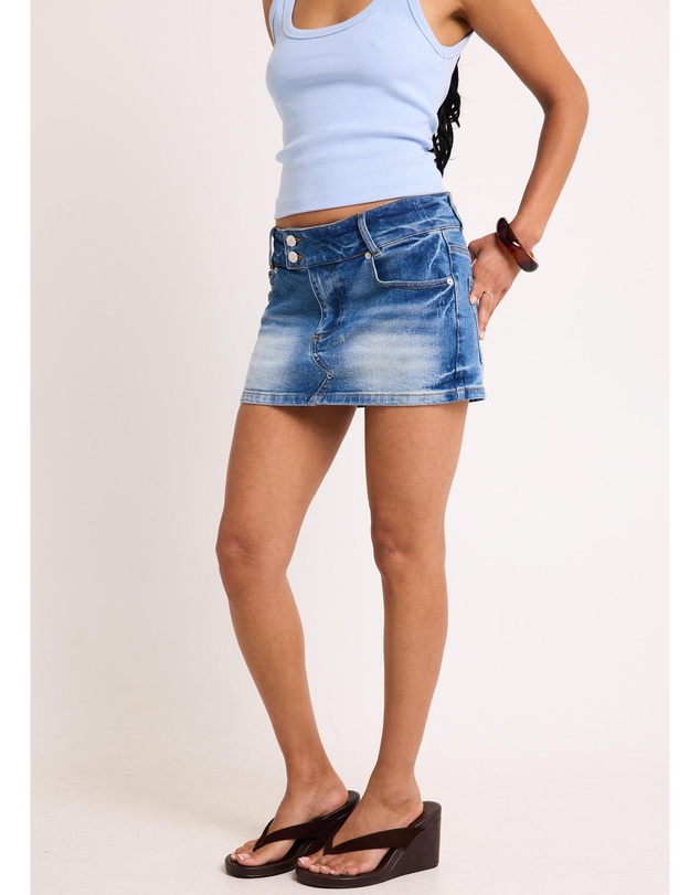 Insight - Marcos Mini Denim Skirt