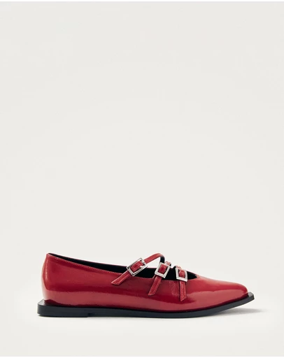 Alohas - Jive Leather Ballet Flats