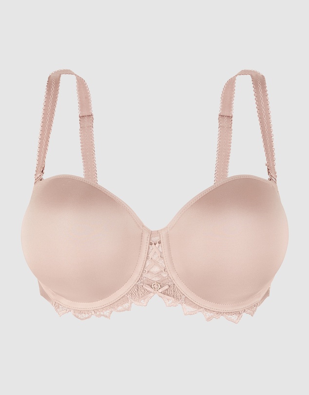 Sans Complexe - Arum Prima Padded Convertible-to-Strapless Bra With Lace