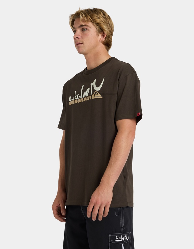 Quiksilver - Mens YG Spliced Oversized T-Shirt
