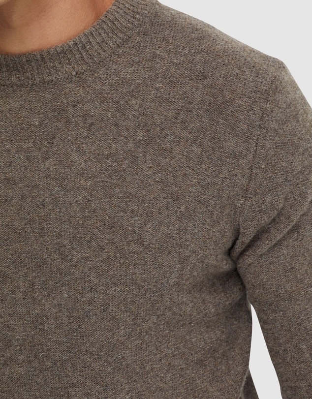 Oxford - Leon Crew Neck Wool Rich Knit