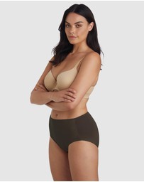 Naomi & Nicole - Light Shaping High Waist Everyday Shapewear Brief (Pack of 2)