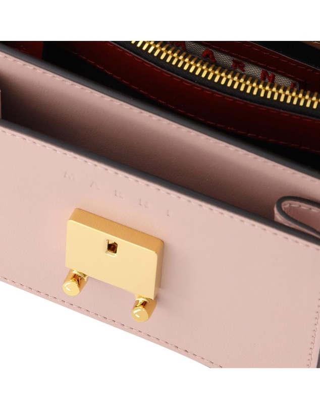Pre-Loved by Azura Reborn - Pre-Loved Marni Trunk Bag Multicolor Leather Shoulder Bag