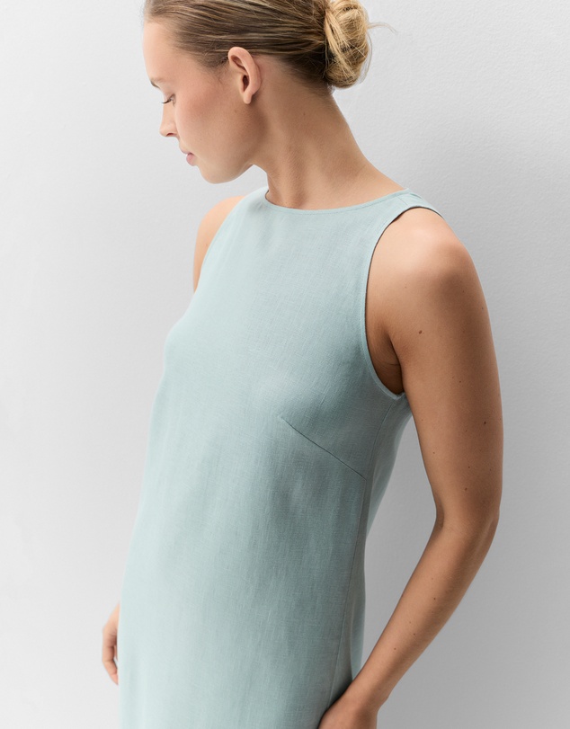 UNISON - Linen Sleeveless Maxi Dress