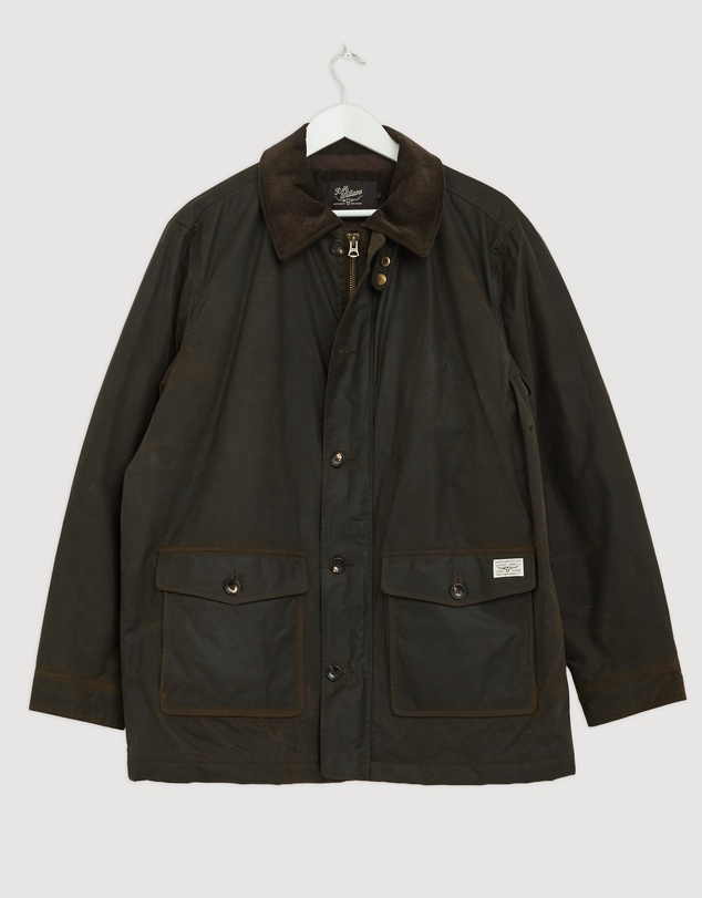 Revibe - Repaired R.M.Williams Alberton Waxed Jacket - AU L