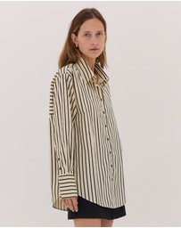 Cloth & Co. - The Classic Shirt | Black & Cream