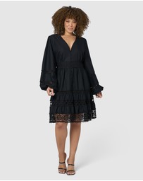 Something 4 Olivia - Zaliah Lace Mini Dress
