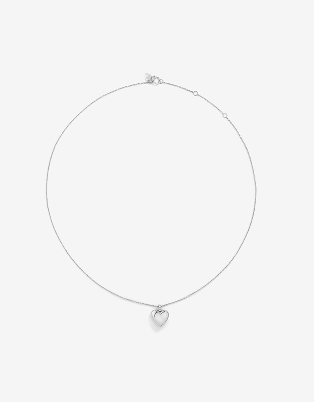 Michael Hill - Diamond Accent Heart locket in Sterling Silver