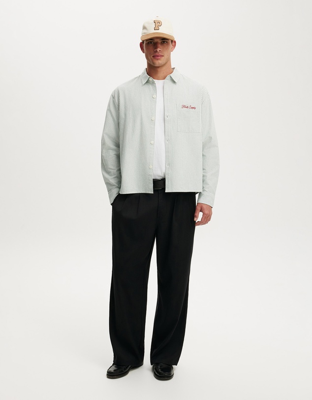 Cotton On - Bedford Long Sleeve Shirt