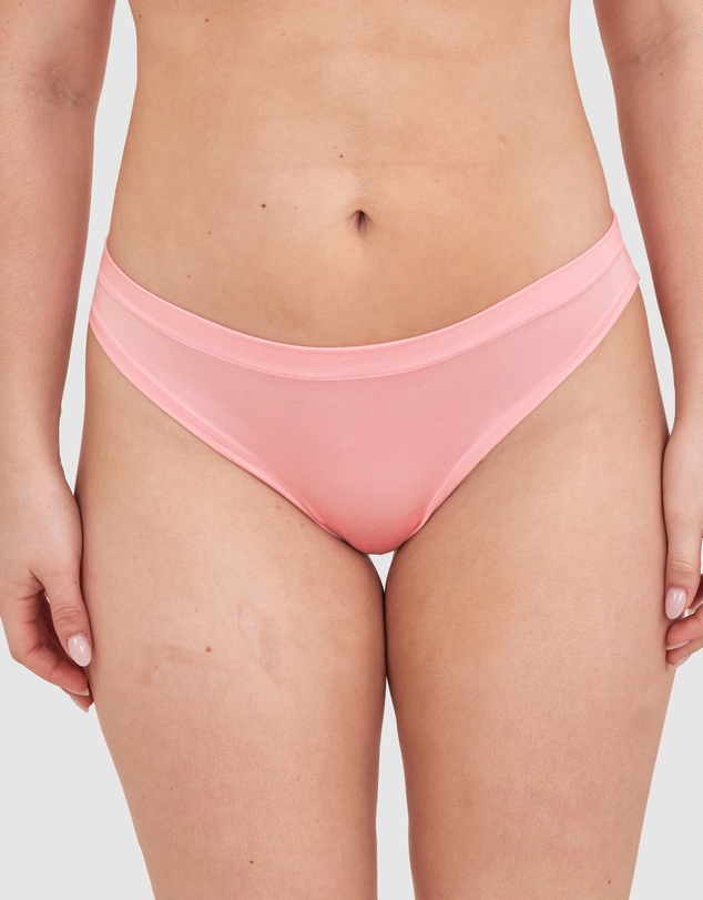 Bras N Things - Body Bliss Brazilian Knicker-Pink