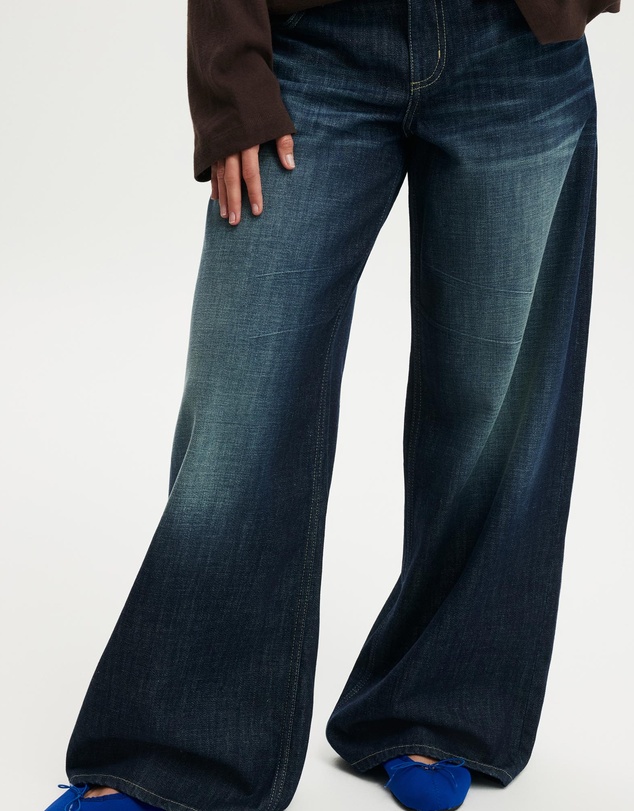 Cotton On - Petite Low Rise Wide Jean