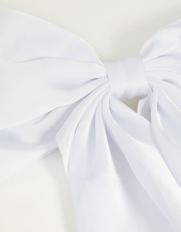 Lovisa - White Bow Clip
