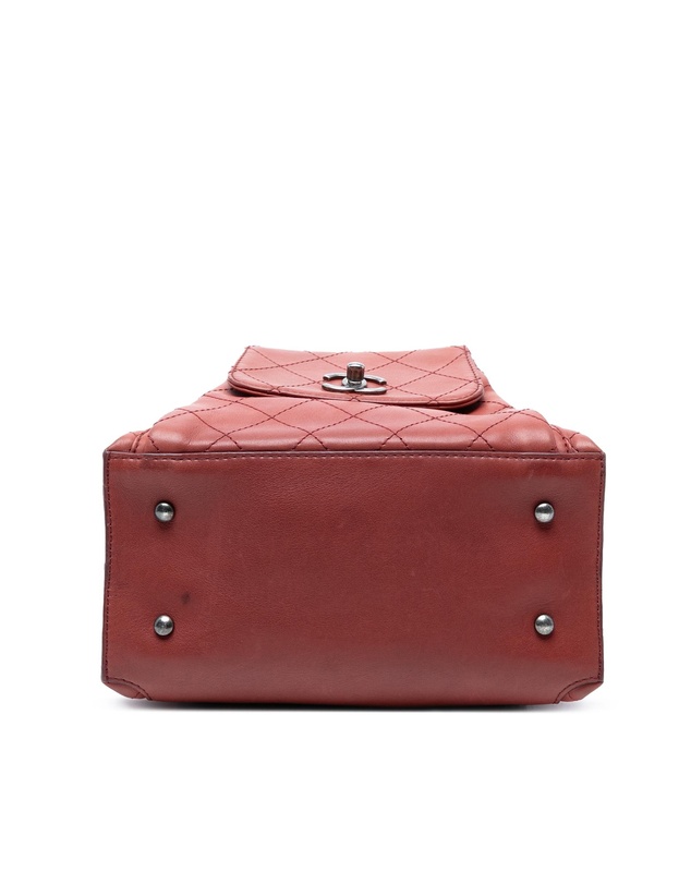 Pre-Loved by Azura Reborn - Pre-Loved Medium Stitched Calfskin Urban Luxury Drawstring Backpack