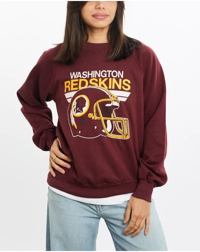 Vintage by The Real Deal - Pre Loved - Vintage 80s NFL Washington Redskins Sweatshirt